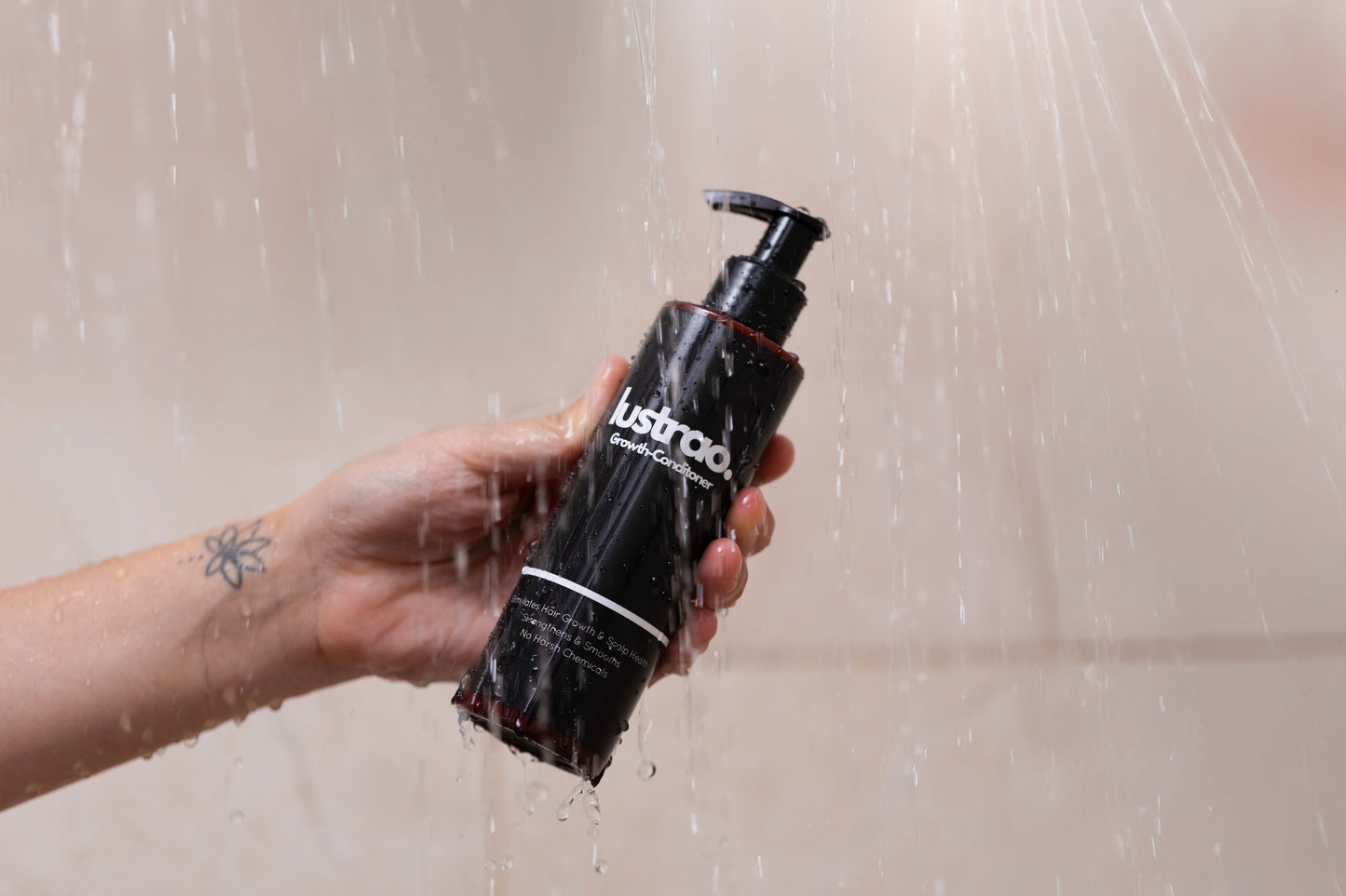 Lustrao Après-Shampoing Croissance - Nourrit, Protège et Active la pousse