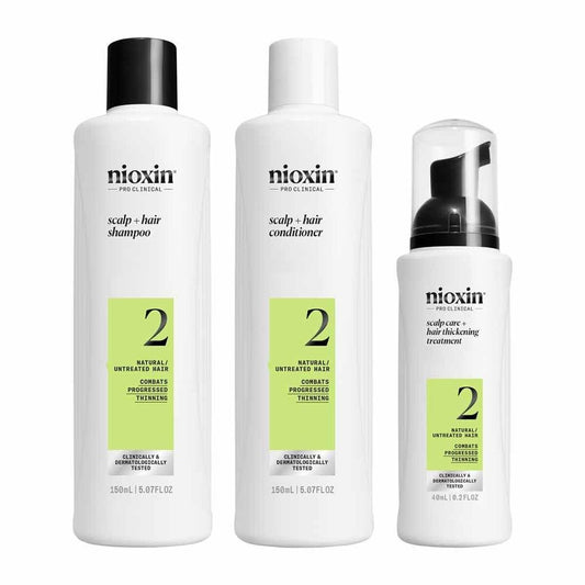 Nioxin System 2 - Routine Anti-Chute & Densité pour Cheveux Fins