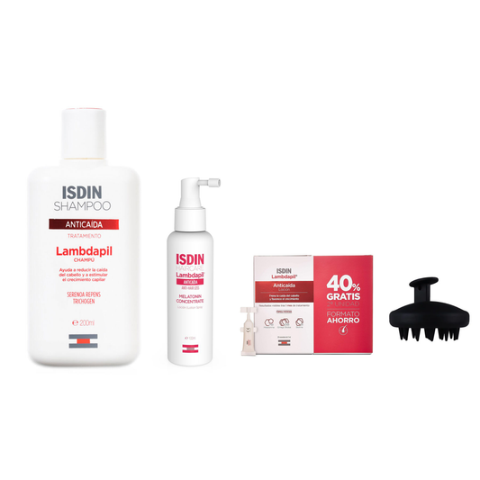 Routine ISDIN Lambdapil Complète - Action Globale Anti-Chute